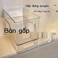 [Clearance] Transparent Storage Box Stackable Multi-Function Storage Box