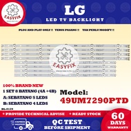 49UM7290PTD LG 49 INCH LED TV BACKLIGHT ( LAMPU TV ) 49UM7290T 49UM7290 49" LG LED BACKLIGHT