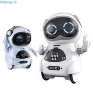 DWAYNE Talking Interactive Robot, Singing Dancing Smart Robot Pocket Robot, Recording Voice Recognit