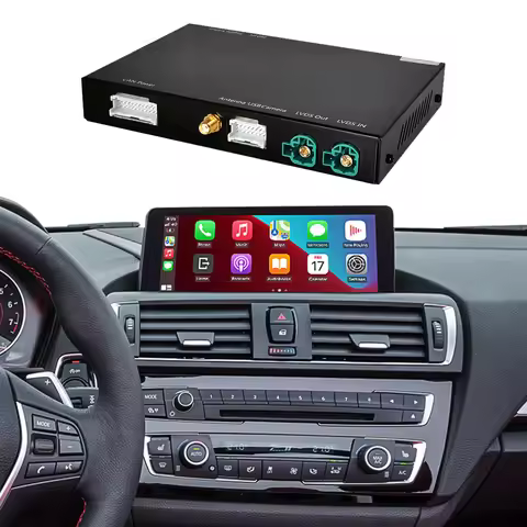 Wireless CarPlay For BMW Series 1 2 F20 F21 F22 F23 F45 2012-2020 NBT EVO with Android Auto Mirror L