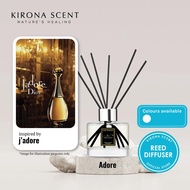 [KIRONA SCENT] Adore Designer's Perfume Inspired Reed Diffuser | Luxe White 110ml | Home Fragrance