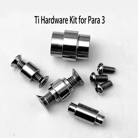 1 Set Titanium Alloy Nail for Knife Para 3 C223 Screw Spider Handle Screw C223 EDC Knife Full Set of