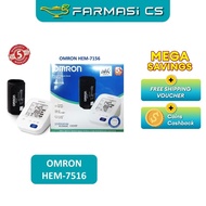 Omron Hem-7156 Automatic Blood Pressure Monitor [ 5 Years Warranty, Hem 7156, Hem7156, Bp ]