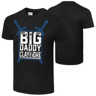 2025 WWE Men's Black T-Shirt Drew McIntyre Big Daddy Graphic Print Casual Fashion Top Summer New Cot