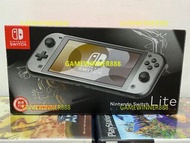 《今日快閃價》全新 NS 任天堂 Nintendo Switch Lite console Pokemon 精靈寶可夢 口袋妖怪 神奇寶貝 晶燦鑽石 + 明亮珍珠 寶可夢 鑽石 + 珍珠 / 帝牙盧卡／帕路奇亞 主機 全套 港版 行貨 / Nintendo Switch Lite (Dialga &amp; Palkia Edition) Pokemon Brilliant Diamond / Shining Pearl Switch Lite console 限定版 限量版