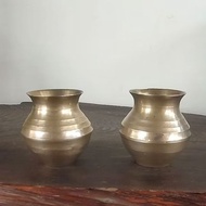 Small Brass Pot Double Pack