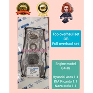 HYUNDAI ATOS 1.0 / 1.1 KIA PICANTO NAZA SURIA G4HG ENGINE TOP & FULL OVERHAUL GASKET SET (CARBON)