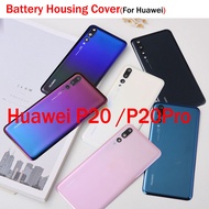 Huawei P20 Battery Cover P20 Pro Back Case Glass Rear Housing Replacement Parts