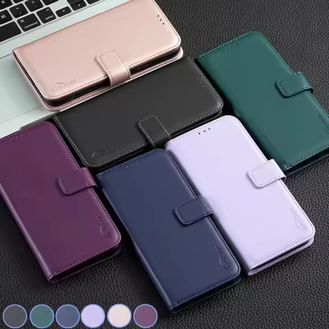 Luxury Leather Wallet Phone Case on For VIVO Y36 Y27 Y35 Y22 Y21 Y33S Y11 Y15 Y12 Y17 Y20 Flip Cover