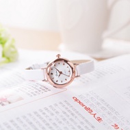 Đồng hồ đeo tay nữ thời trang có dây đeo bằng thép không gỉ Phong trào thạch anh Đồng hồ mặt tròn nh