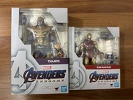 SHF Marvel End game Thanos &amp; Iron man Mk85