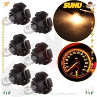 SUHU 10pcs Halogen Bulb, Universal T3/T4.2 LED Instrument Bulb, Accessories Warm White Wedge Durable