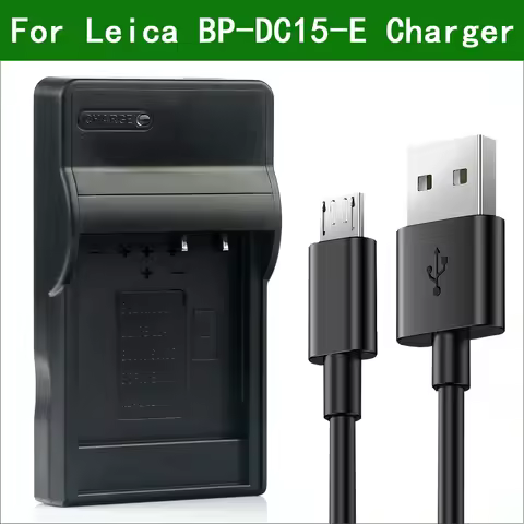 BP-DC15 BP-DC15-E BP-DC15-U BP-DC15-TK Camera Battery Charger For Leica D-Lux Type 109 C-LUX(Type No