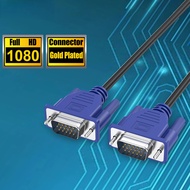 UV00I VGA To VGA Cable 1.8M VGA Male to Male Monitor Cable 1080P Full HD Extension Cable Cord HD15 f