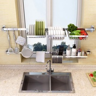 ▨Rak Dapur Keluli Tahan Karat Pelbagai Pinggan Kait Peralatan Kelengkapan Dinding Gantung Pemasangan