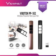 VIBOTON PP932 2.4GHz WIRELESS PRESENTER RED LASER POINTED PRESENTATION HANDHELD FLIP PEN REMOTE CONT