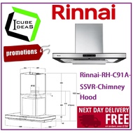 Rinnai RH-C91A-SSVR-Chimney- Hood| Express FREE Delivery