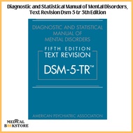 Diagnostic and Statistical Manual of Mental Disorders DSM 5 TR | Psychiatry Book | Clinical