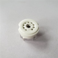 Ceramic Tube Socket GZC9-Y1 GZC9-Y1-G Small 9 Pin Scaffolding Tube Holder Tube Sockets For 12Ax7 12A
