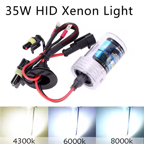 2x 35W HID Xenon Light H4 H7 H8 9005 Conversion H1 H3 H11 Bulb 4300K 6000K 8000K Auto Car Headlight 