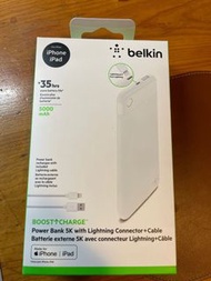 Belkin boost charge  power bank 5k