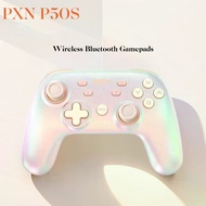 PXN P50S Wireless Bluetooth Game Controllers Third Generation HD Shock Hall Rocker/NS/Steam/Pc/Black
