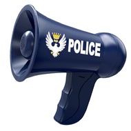 LazaraSport Kanak-Kanak Berpura-Pura Bermain Bomba Polis Megaphone Siren Bunyi Mainan Genggam