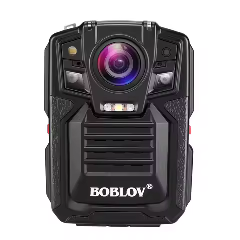 BOBLOV HD66/D7 2K 1440P Body Camera IP68 Waterproof Drop Resistant Two Batteries with Base Chest Cam