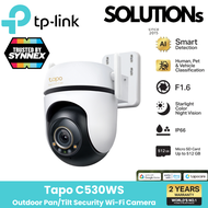 TP-Link ⚡️กล้องวงจรปิด ไวไฟ⚡️Tapo C530WS Outdoor Pan/Tilt Security Wi-Fi Camera กล้องความคมชัด 5 ล้า