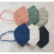 [RDY] NEW DESIGN 3D Hypoallergenic Adult Face Mask KN95 MASK 5 LAYERS PROTECTION >95% (10pcs per pac