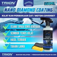 Diamond Coating Spray Nano Coating Water Coating Spray Wax Spray Coat Nano Diamond Coating 350ml