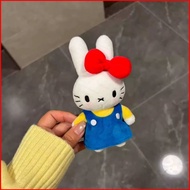 SQ1 Miffy x Hello Kitty Collaboration Plushie Cute Plush Doll Bag Charm QS1