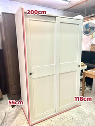 ✨包送貨 )) 🥰 白色系 - 趟門衣櫃 ♥️♥️ 雙門衣櫃 🥰🥰✨ 靚仔易襯 💓💓 二手傢俬 // 傢俱