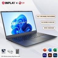 NingMei 15.6" Laptop Intel 11th Gen / DDR4 16GB RAM / M.2 512GB SSD Genuine Windows 11 Slim Laptop