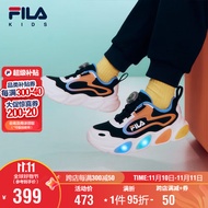 FILA斐乐童鞋儿童综训鞋2024冬季男女小童儿童闪灯鞋