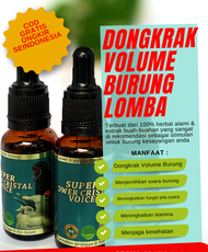 dongkrak volume burung super power cristal voice suara burung jadi cristal