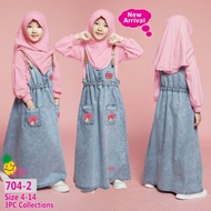 Little Pineapple Bt21 girl's Overol Gamis
