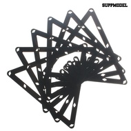 [SM]6Pcs 8 9 10 Ball Magic Invisible Rack Sheet Positioning Billiard Pool Cue Tool