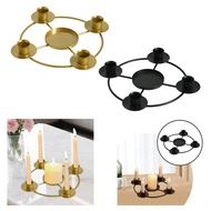 [mfnpqcn] Advent Wreath, Iron Candle Holder, Home Decoration, Advent Candle Holder for Bedroom And H