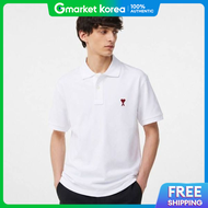 AMI | Ami Mens Coeur Polo T-Shirt Bfupl001