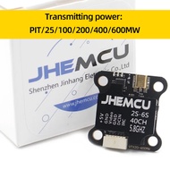 JHEMCU VTX20-600 5.8G 40CH VTX รองรับ2-6S Lipo PIT/25/100/200/400/600Mw 20X20mm สำหรับ RC FPV ระยะไก
