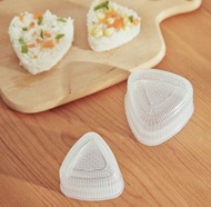 A38- (大小/兩個裝) 三角形壽司飯糰模具 壽司模具 三角飯團模具 可愛糯米團模具 DIY親子料理 飯團紫菜料理器