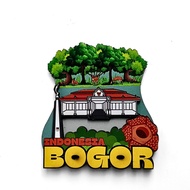 Puncak Bogor fridge magnet souvenirs from West Java, Indonesia