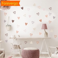 【Forever】 Boho Hearts Creative Wall Sticker For Children Baby Girls Boys Room Nursery Vinyl Wall Art