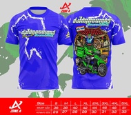 Riders ไรเดอร์  เสิ้อพิมพ์ลาย Zone A เสื้อวัยรุ่น ใส่สบาย