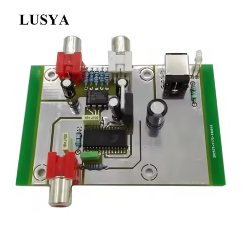 Lusya HIFI 47labs Decoder DAC Finished Machine TDA1543 DAC WAV 16bit 44.1K 12VDC