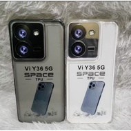 Softcase Casing Vivo Y36 4G/Y36 5G SILICON CASING TRANSPARENT TPUBENING BACK PROTECTOR hp+CAMERA