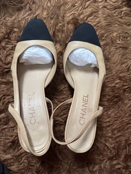 Chanel Slingback Heels