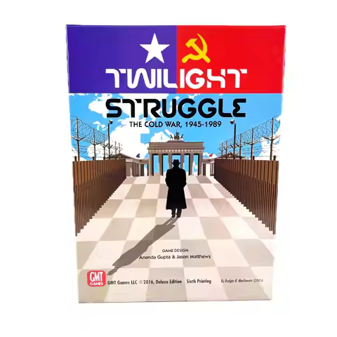 Board Game: Twilight Struggle – Cold War Strategy for 2 Players, Epic 3-Hour Historical Simulation f