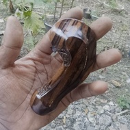 Handel Deder Keris Jawa Timuran Bahan Kayu Timoho Sudah Berlubang PNP Deder Lawasan